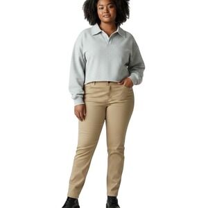 Lauren Ralph Lauren Chino Pants Horseshoe Detail Tan Equestrian Old Money 14